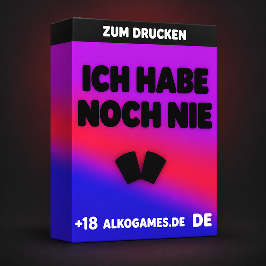Spiel "Ich Habe Noch Nie" (Zum Drucken)