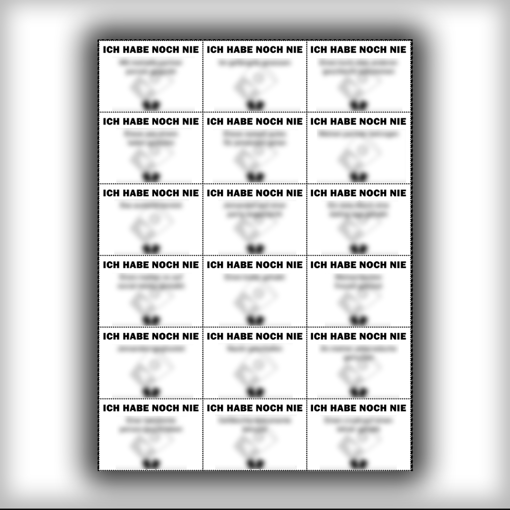 Silvester Set 2025 (Zum Drucken)