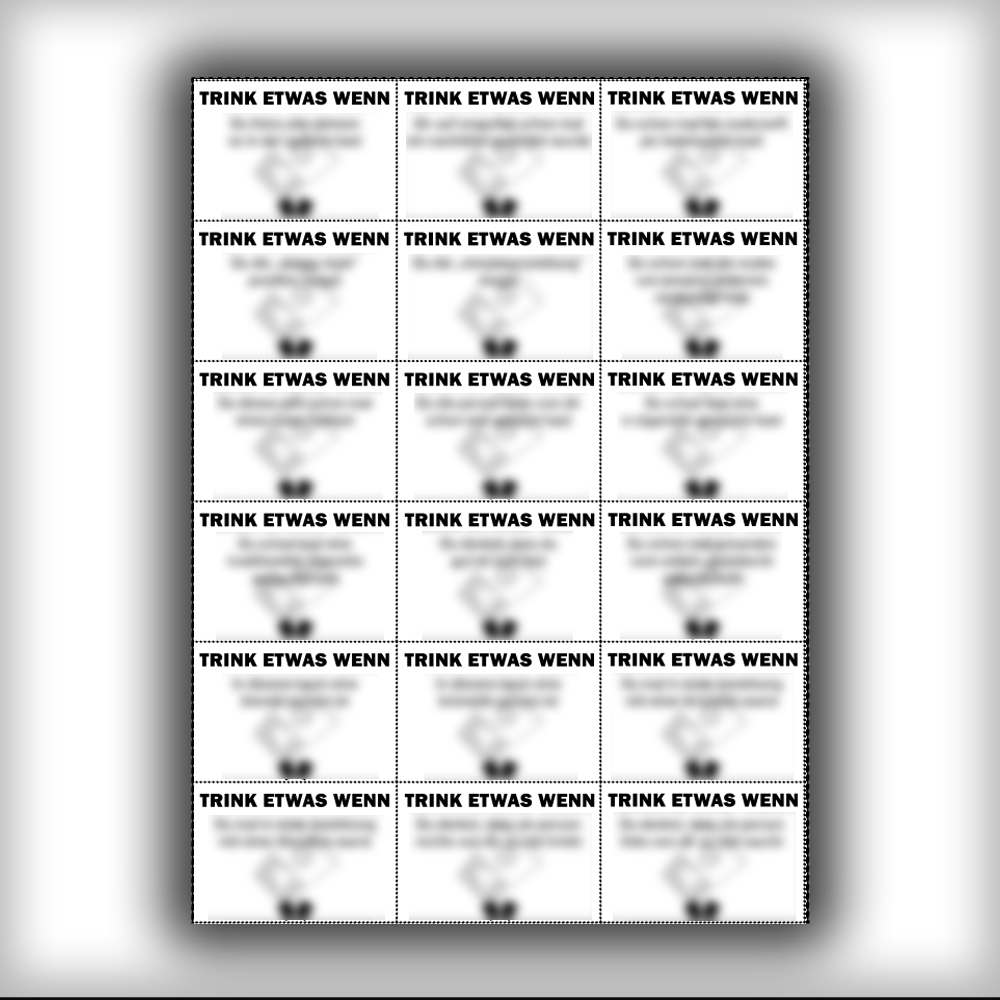 Silvester Set 2025 (Zum Drucken)